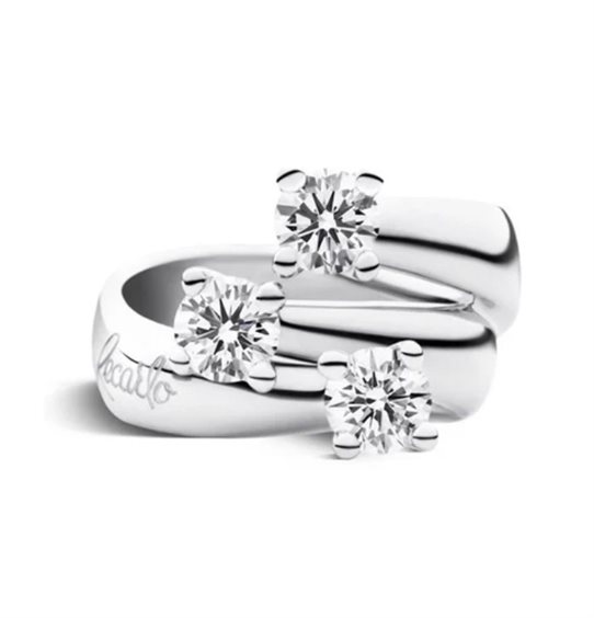 Anello Recarlo Donna Eternity in Oro bianco Diamante 0.34 Ct R02TY677/035-15 RECARLO - R02TY677/035-15 RECARLO